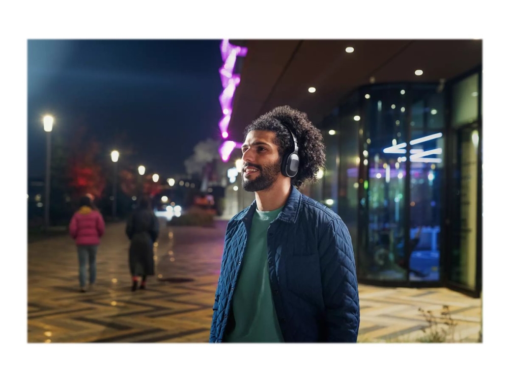 Philips Tah6506bk - Hovedtelefoner Med Mik. - Fuld Størrelse - Bluetooth - Trådløs - Aktiv Støjfjerning - 3,5 Mm Jackstik - Sort