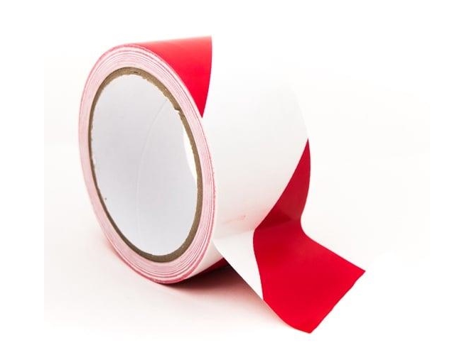 Walther Klæbebånd 5 Cm X 33 M Rød/Hvid