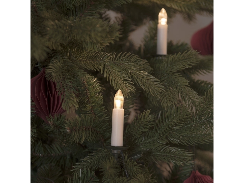 Konstsmide 1139-020, Ljusdekoration, slinga, Grön, Vit, Plast, Polyvinylklorid (PVC), IP20, Kronljuslampa, Grön | Belysning - Annan belysning - Ljusslingor | GameStuff