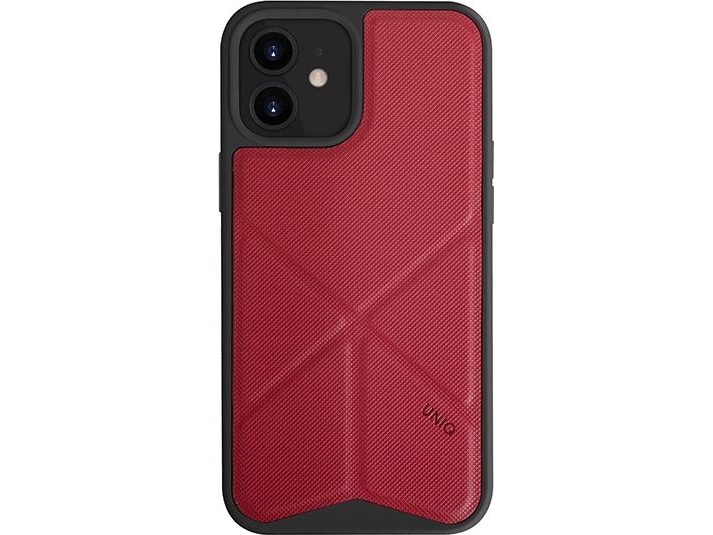 Uniq Dėklas Transforma Apple Iphone 12 Mini 5,4"Raudonos Spalvos