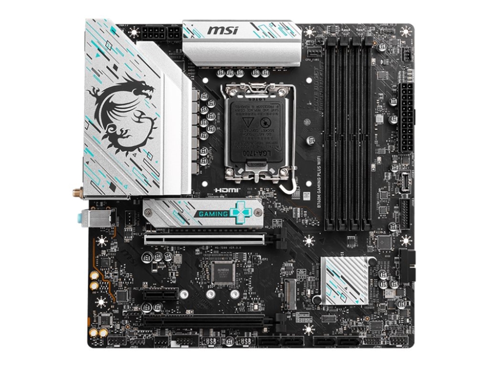 Msi - Motherboard - Lga1700 Sockel - B760 Chipsatz - Usb 3.2 Gen 1, Usb 3.2 Gen 2 - Onboard-Grafik (Cpu Erforderlich) - Hd Audio (8-Kanal)