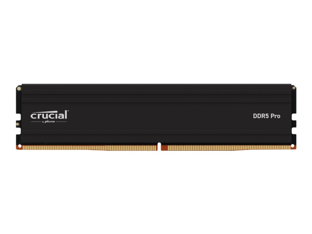 Crucial Ddr5-Ram-Modul 48 Gb Dimm 288-Pin 5600 Mhz / Pc5-44800 Cl46 1,1 V Ungepuffert On-Die Ecc Schwarz