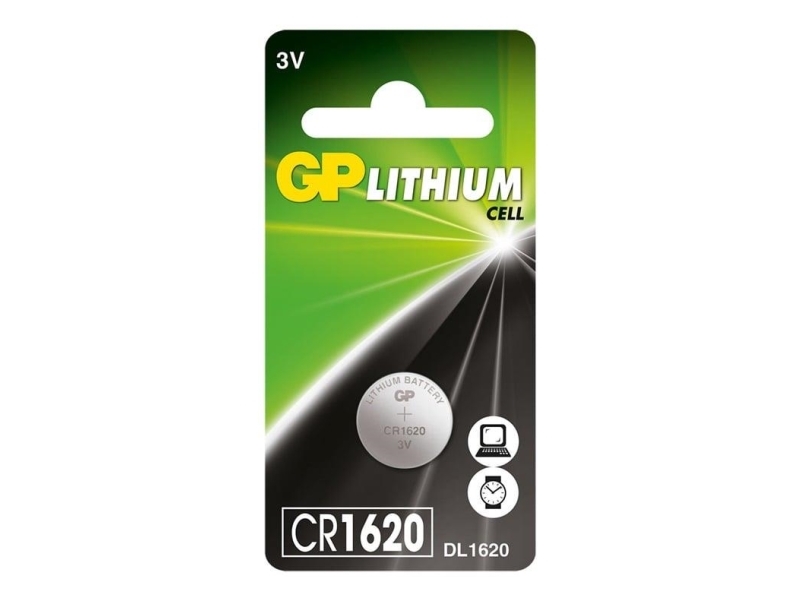 Gp Cr1620 Knapcelle Batteri Stk.