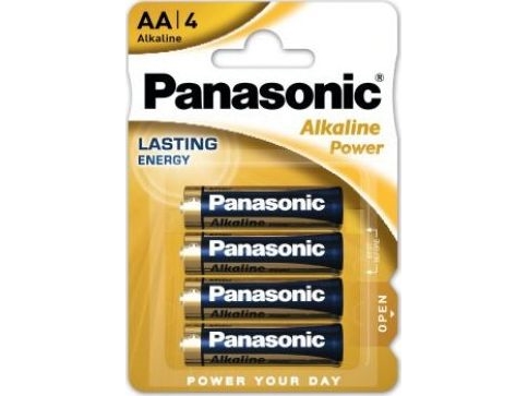Panasonic Batterie Alk.Lr6e/ Bl4stk.