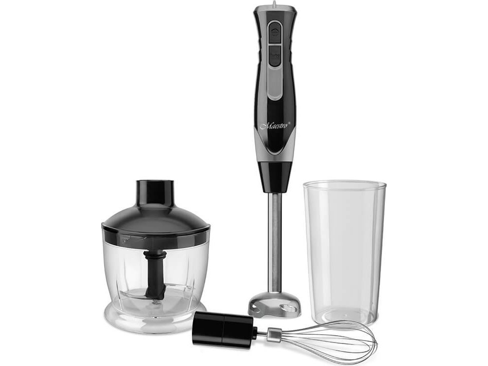Hand blender Maestro MR-566 3-in-1 set 500 W Black | Köksapparater - Köksmaskiner - Stavmixer | GameStuff