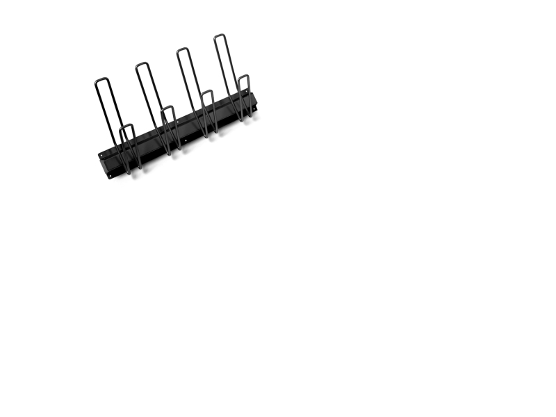 Stiefelaufhänger 600 Mm Schwarz