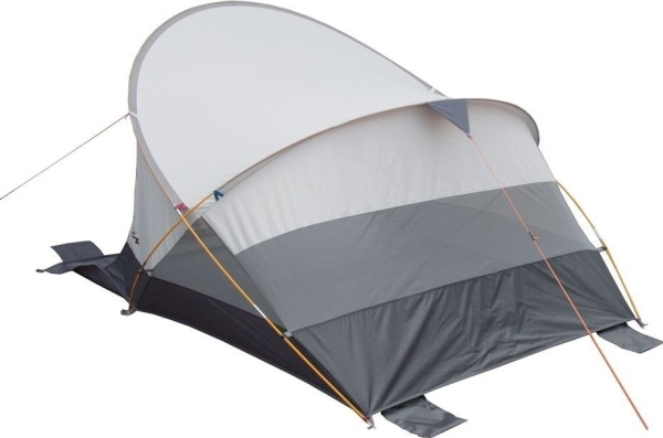 High Peak Cordoba 80, Shelter, Grå, Glasfiber, Polyester, 2200 Mm, 1600 Mm