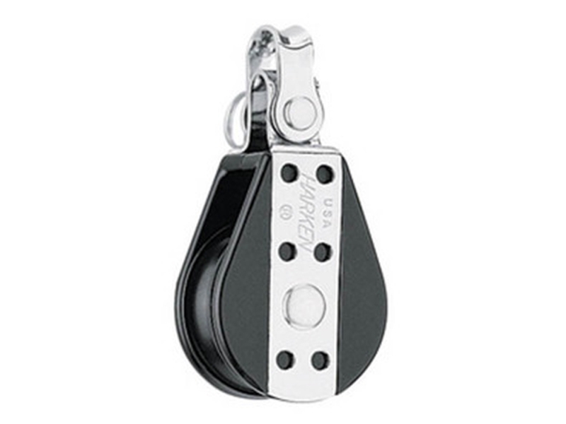 Harken bulletblokk wire enkel m. svirvel