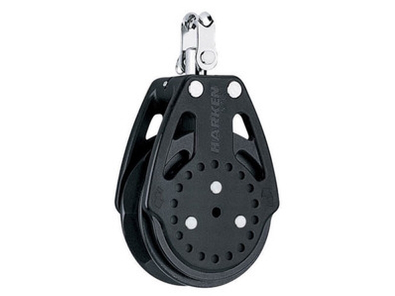 Harken Carbo Ratchamatic Block 75 mm enkel/svivel | Marin - Utrustning för rigg - Block | GameStuff