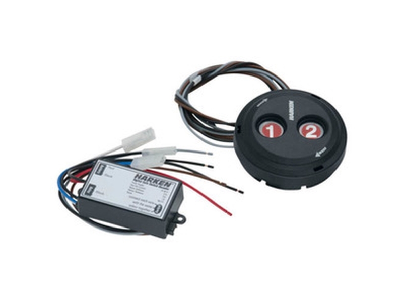 Harken Digital System 1-2 Sort | Marin - Utrustning för rigg - Lap rails, lap trolleys & tillbehör | GameStuff