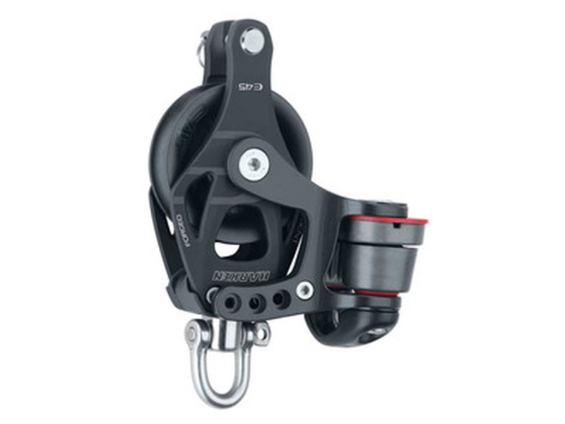 Harken Element block 45 mm single w. swivel and Cam (Harken Element block 45 mm single w. swivel and Cam)