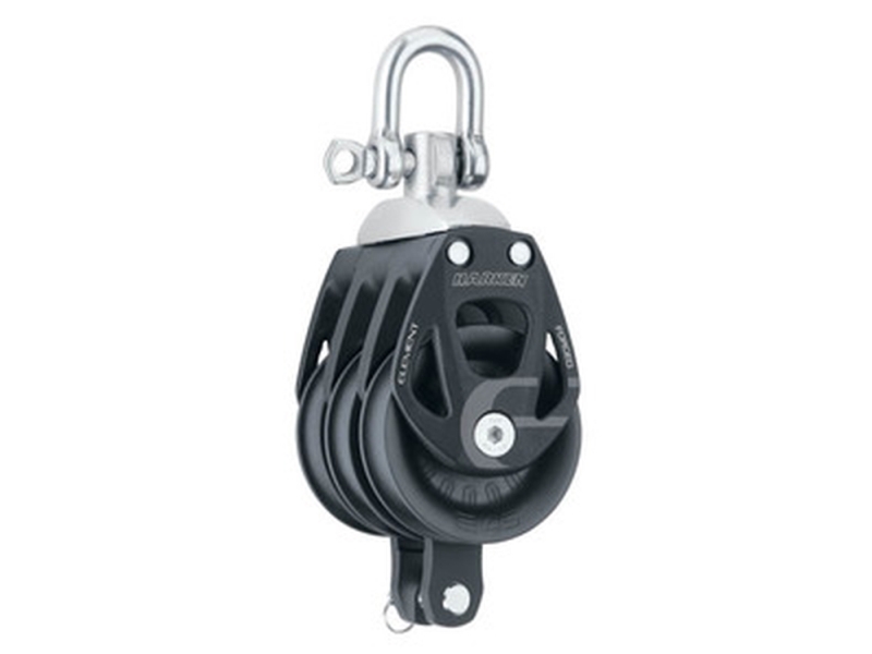 Harken elementblokk 45 mm trippel m. svirvel