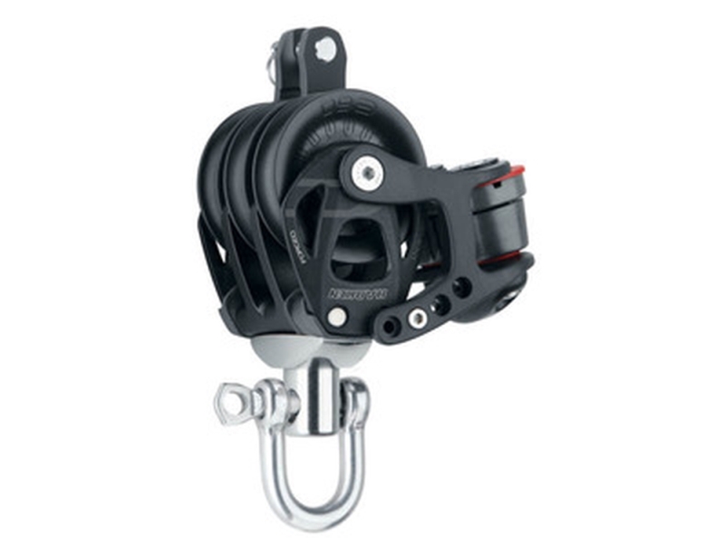 Harken Elementblock 60 Mm Triple M. Cam-Cleat Und