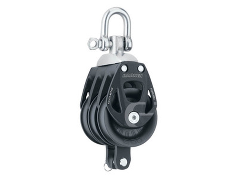 Harken Element blok 60 mm tripple m. svirvel og Ca | Marin - Utrustning för rigg - Block | GameStuff