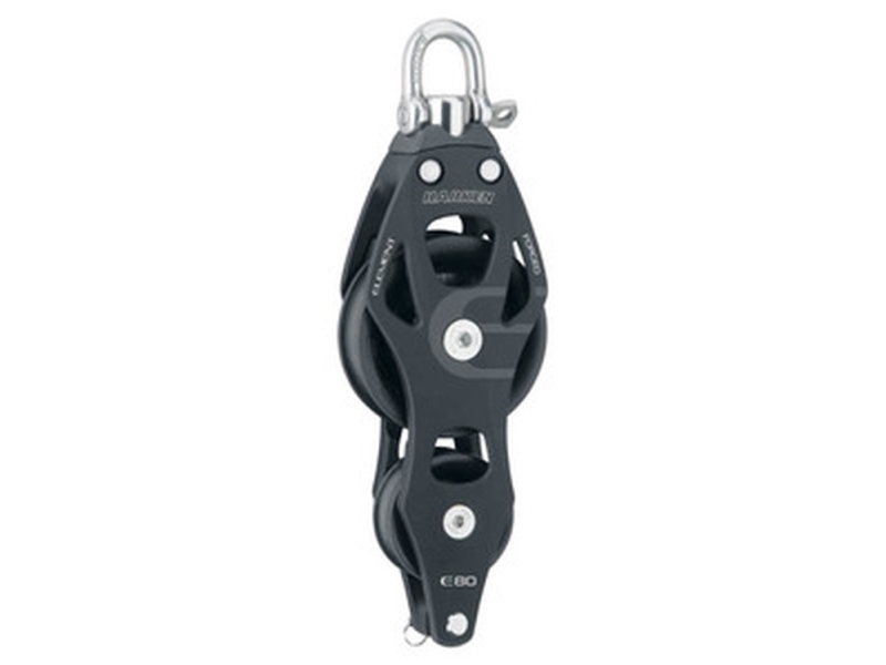 Harken Element blok 80 mm violin m. svirvel og Cam | Marin - Utrustning för rigg - Block | GameStuff