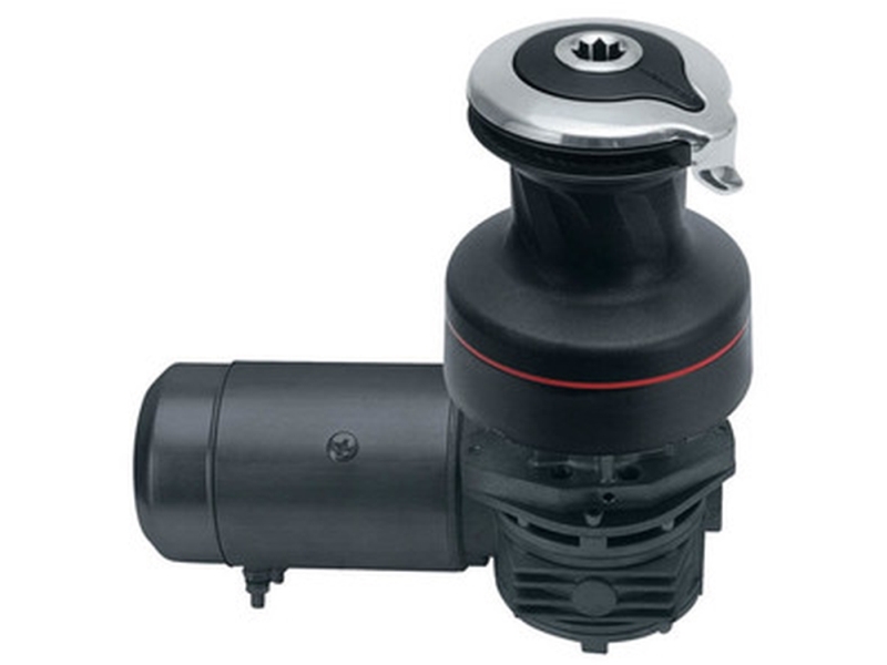 Harken Radial Electric Winder 2-växlad svart aluminium. | Marin - Utrustning för rigg - Lap rails, lap trolleys & tillbehör | GameStuff