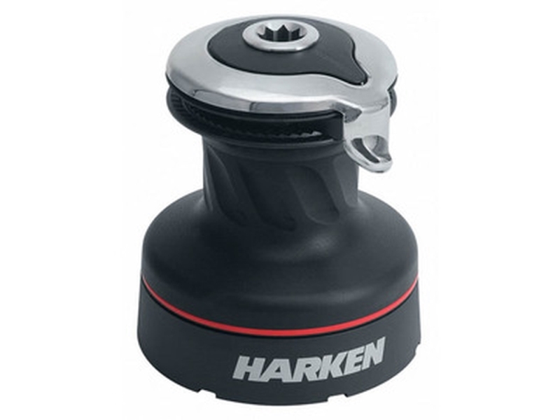 Harken Radial sprockets ST 2-speed svart alu. | Marin - Utrustning för rigg - Lap rails, lap trolleys & tillbehör | GameStuff