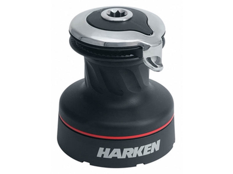 Harken Radial sprockets ST 2-speed svart alu. | Marin - Utrustning för rigg - Lap rails, lap trolleys & tillbehör | GameStuff