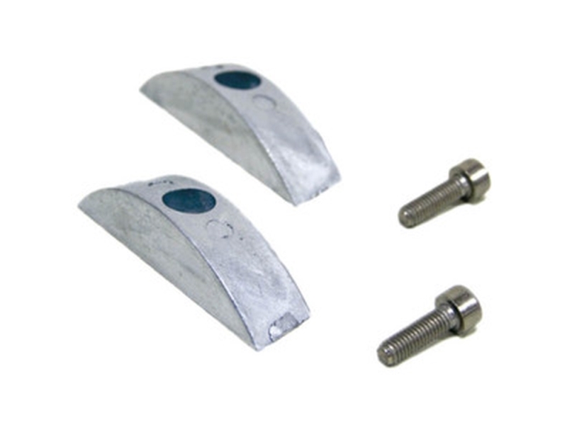Orbitrade Zinkanode F. Alte 2-Blatt Klapp-Propeller