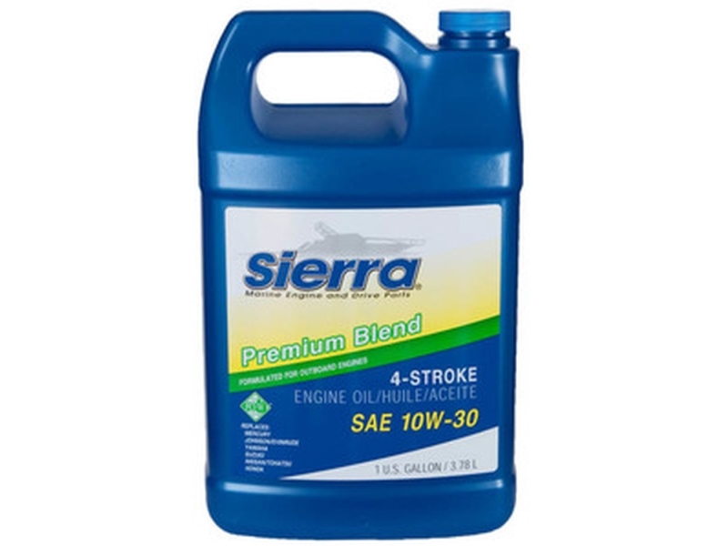 Sierra 10W30 olja - 1 gal | Marin - Motor och styrning - Diverse tillbehör till båtmotorer | GameStuff