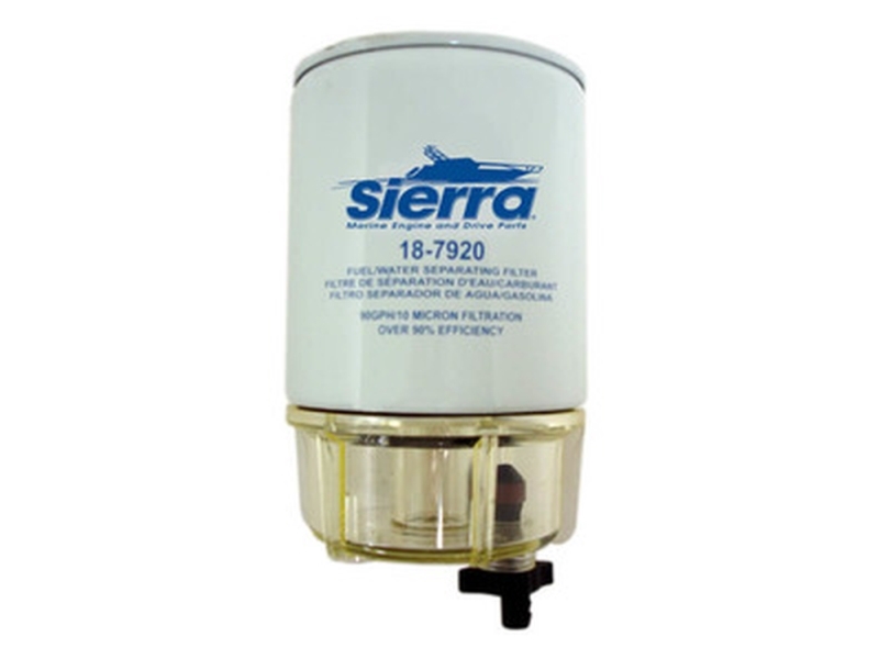 Sierra Wasserabscheider Filter/ Kunststoffschale. Racor