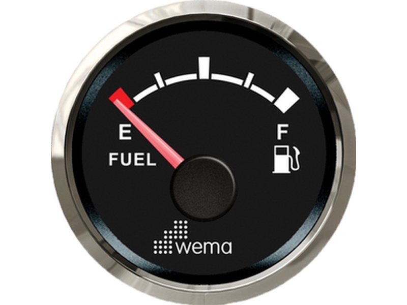 Wema Bränsleinstrument NMEA2000 Svart RF | Marin - Elektronik - Monteringsutrustning | GameStuff
