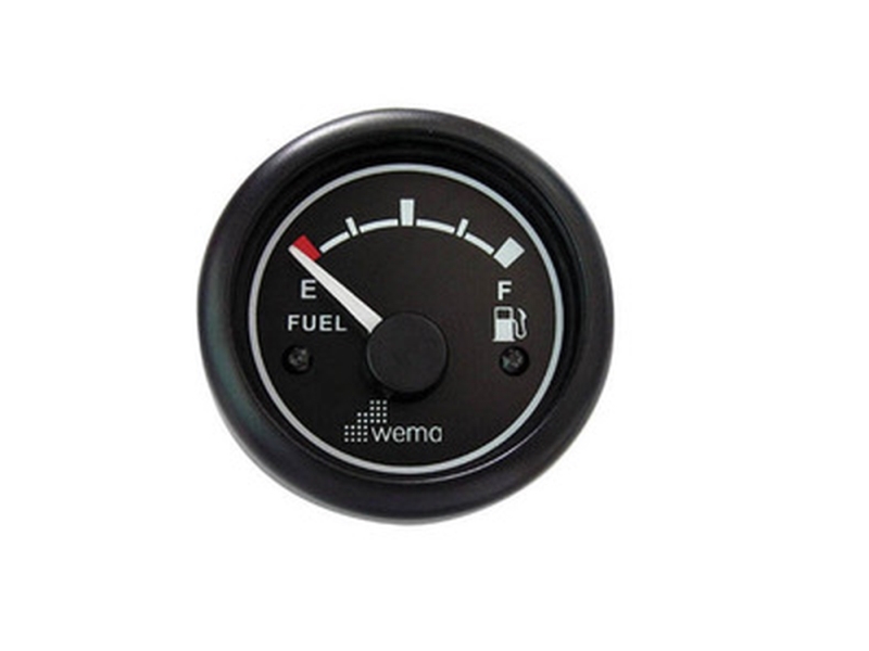 Wema Bränsleinstrument Svart.240-30 ohm | Marin - Elektronik - Monteringsutrustning | GameStuff