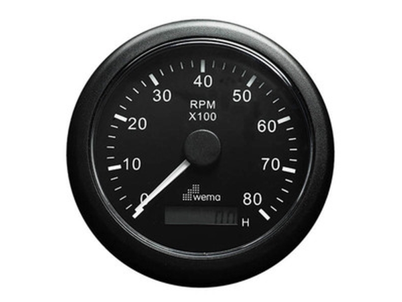 Wema Omd/Time 8000 o.m. Sort | Marin - Elektronik - Monteringsutrustning | GameStuff