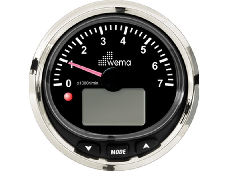 Wema varvräknare 7000 rpm NMEA2000 Svart RF | Marin - Elektronik - Monteringsutrustning | GameStuff