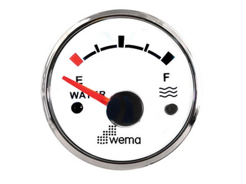 Wema Vatteninstrument Vit RF | Marin - Elektronik - Monteringsutrustning | GameStuff