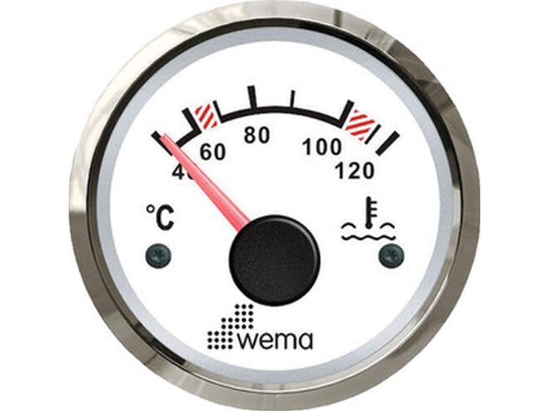 Wema Vattentemperaturinstrument NMEA2000 Vit RF | Marin - Elektronik - Monteringsutrustning | GameStuff