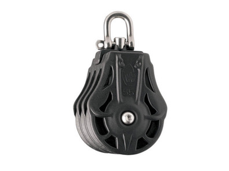 Wichard 45 mm trippelblock m/snurrebom | Marin - Utrustning för rigg - Diverse utrustning för riggen | GameStuff
