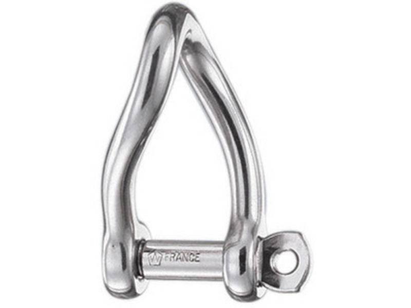 Wichard Sjækler vredne 6 mm | Marin - Utrustning för rigg - Schacklar, kåpor och hängare | GameStuff