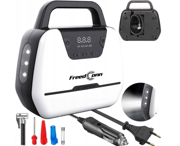 Freed Conn Bilkompressor Freedconn Atj1866 12V/230V Led Lcd Bilkompressor