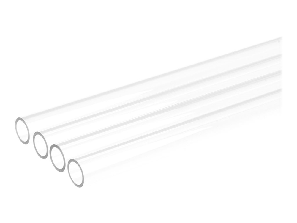 Alphacool Hardtube 13/10Mm - Rør Til Væskekølesystem - Klar - 80 Cm (Pakke Med 4)