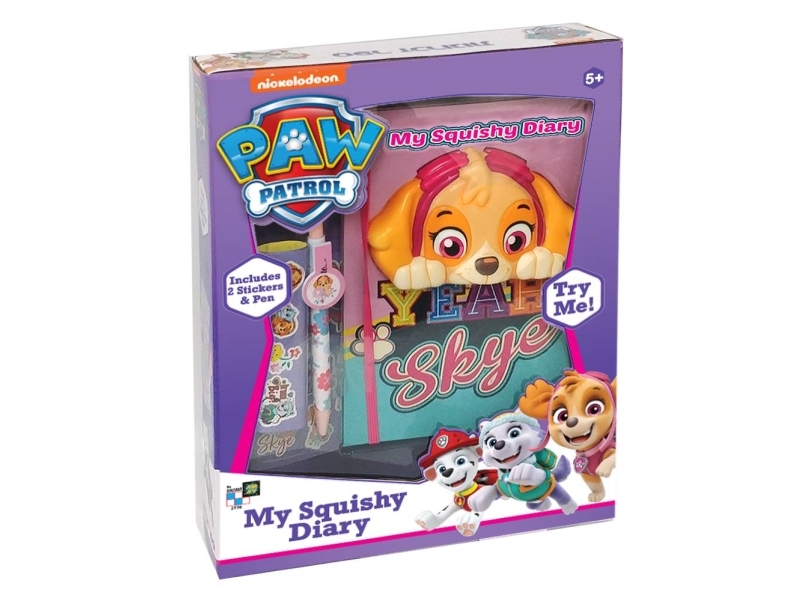 Paw Patrol Dagbog - My Squishy Diary