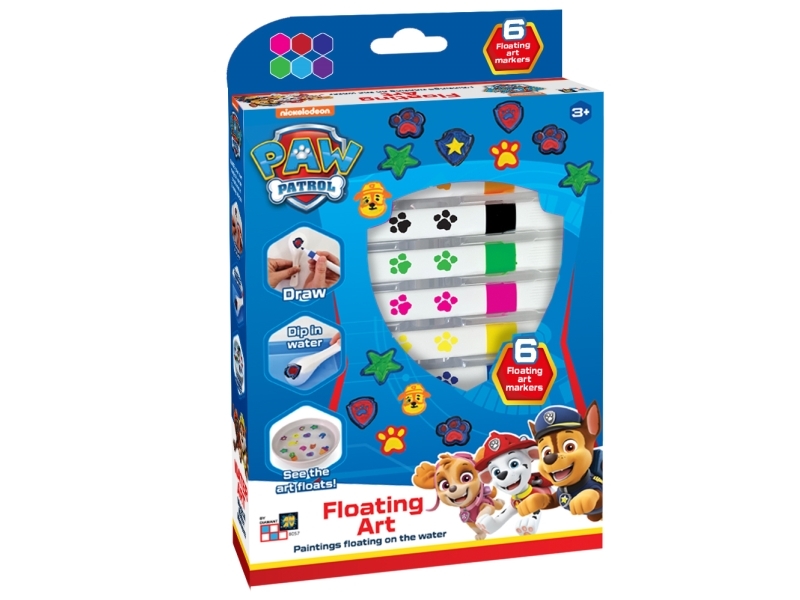 Paw Patrol Skab Unikke Kunstværker - Floating Art