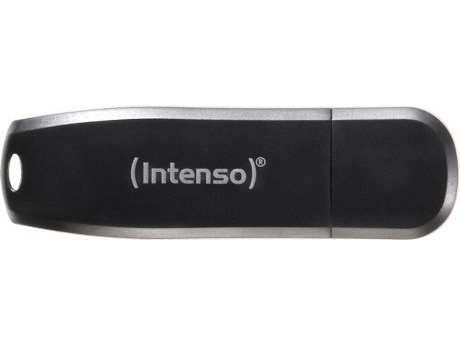 Intenso Speed Line 64Gb Usb 3.0 Bellek, 64 Gb, Usb Typ-A, 3.2 Gen 1 (3.1 Gen 1), Schwarz