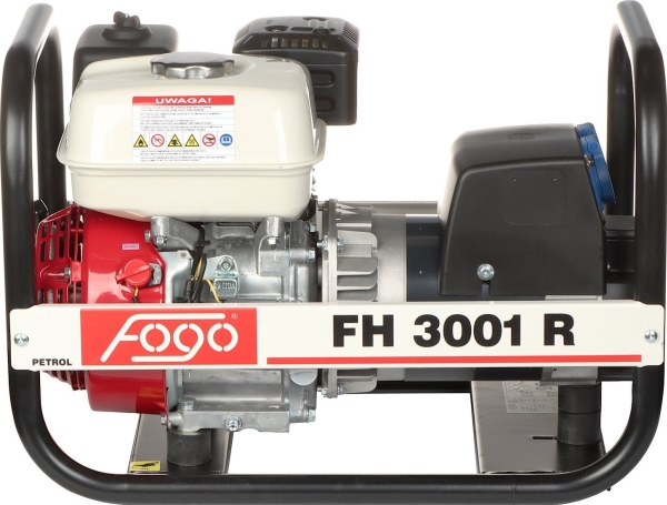 Fogo Tragbarer Generator Fh 3001 R 2,7 Kw/230V, Spannungsstabilisierung, Honda-Motor