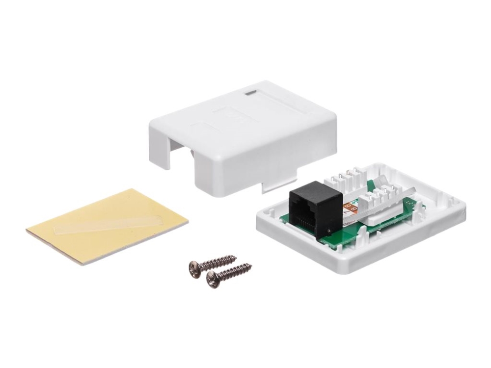 Netrack Komplett Aufputzdose 1Xrj45 8P8c - (106-20)