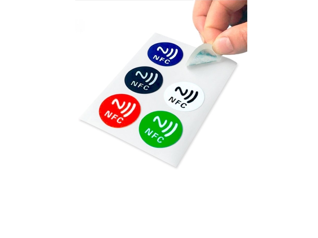 Light Solutions NFC-tagg - NTAG213 - färgade klistermärken - 6 st | Tele & GPS - Mobil tillbehör - Övriga tillbehör | GameStuff
