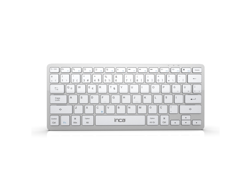 Inca Ibk-565Bt, Drahtlos, Bluetooth, Grau