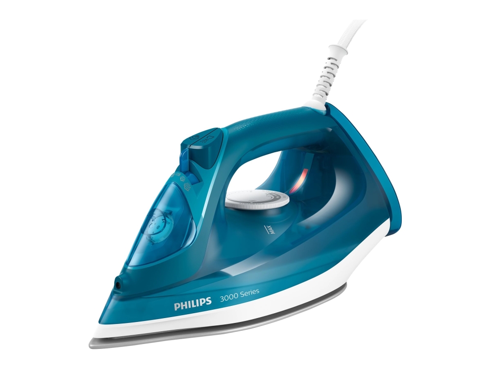 Philips 3000 series DST3040 - Dampstrygejern med automatisk afbrydelse - såleplade: keramik - 2600 W