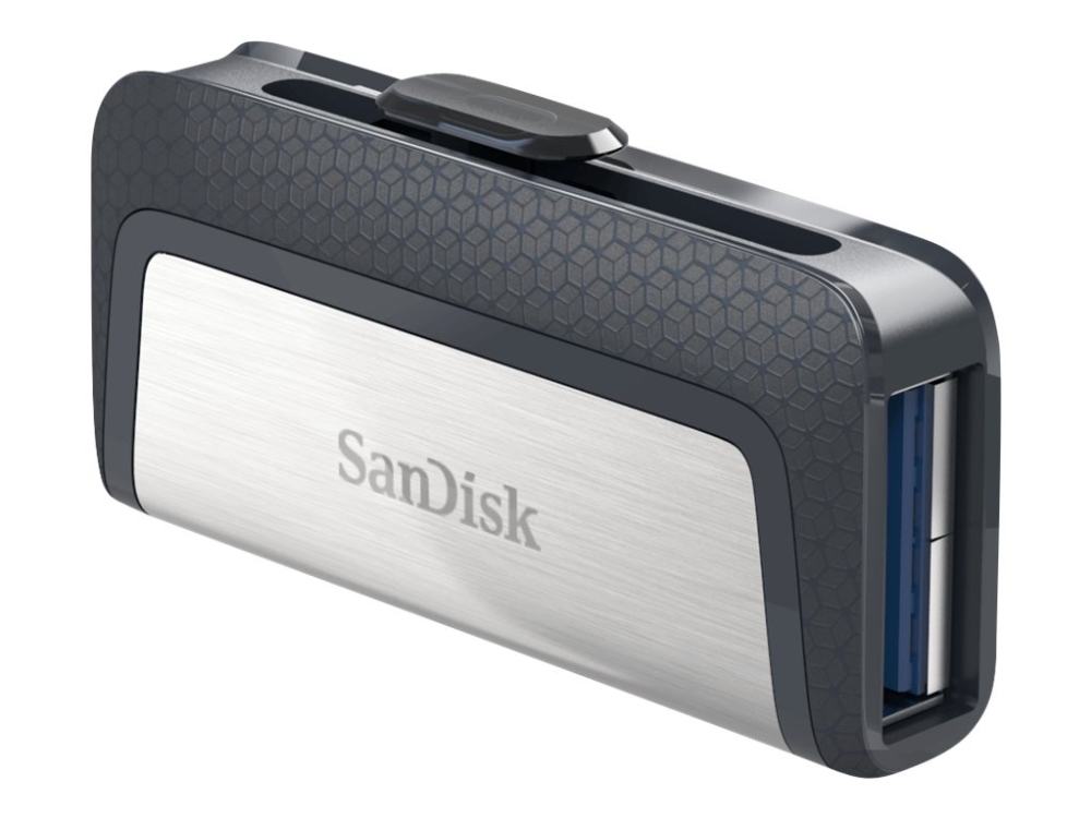 SanDisk Ultra Dual - USB flashdrive - 64 GB - USB 3.1 / USB-C - for Intel Next Unit of Computing 12 Pro Kit - NUC12WSKi3