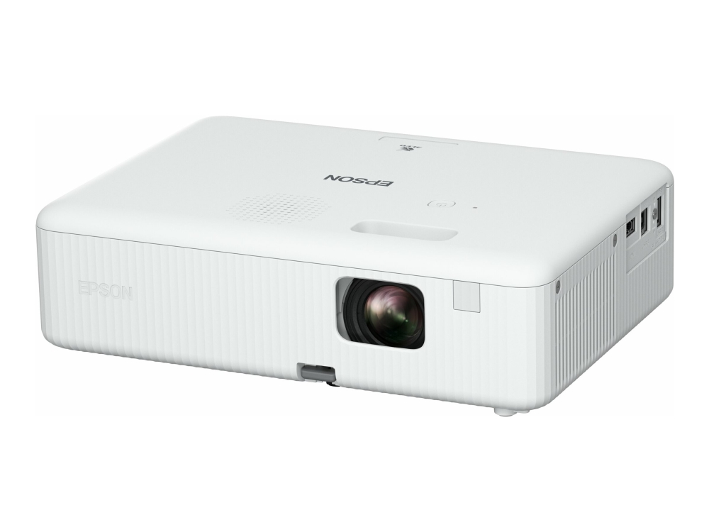 Epson Co-Fh01 - 3Lcd-Projektor - Bærbar - 3000 Lumen (Hvid) - 3000 Lumen (Farve) - 16:9 - 1080P - Hvid