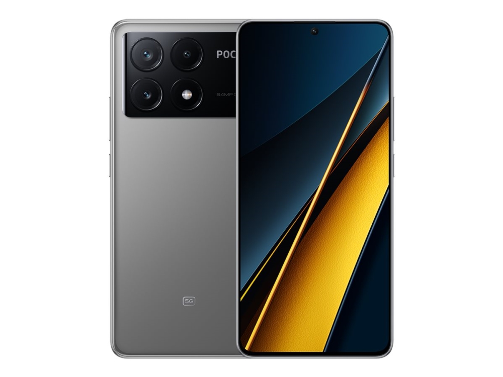 Xiaomi Poco X6 Pro 5g Pekskarmsmobil Dual Sim Ram 8 Gb / Internminne 256 Gb Oled Skarm 6.67  " 2712 X 1220 Pixlar 120 Hz 3 St. Bakre Ka