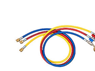 Refco CA-CCL-60-5/16SAE-45 - 3 x serviceslangar, 5/16, kula, vinkel, 60 bar, R410/R32 | Diverse verktyg för VVS-arbeten | GameStuff