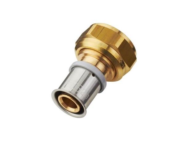 Skruvanslutning 26mmx3/4 mässing | VVS Artiklar - Rör & Kopplingar - Alupex rör och rördelar | GameStuff