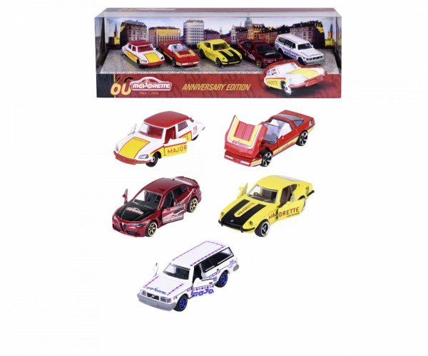 Simba Majorette 60. Geburtstag 5Er-Pack Fahrzeuge 205-4101