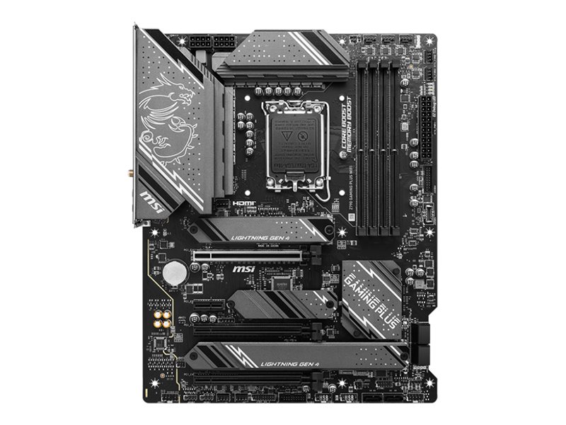 Msi Z790 Gaming Plus Wifi - Motherboard - Atx - Sockel Lga1700 - Z790 Chipsatz - Usb-C 3.2 Gen 2X2, Usb 3.2 Gen 2, Usb 3.2 Gen 1, Usb-C 3.2 Gen2 - 2,